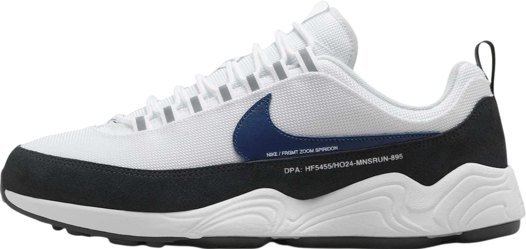 Fragment x Nike Air Zoom Spiridon White / Blue Void