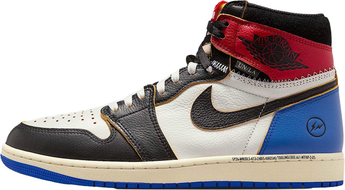 Fragment x Union x Air Jordan 1 High OG Black / White