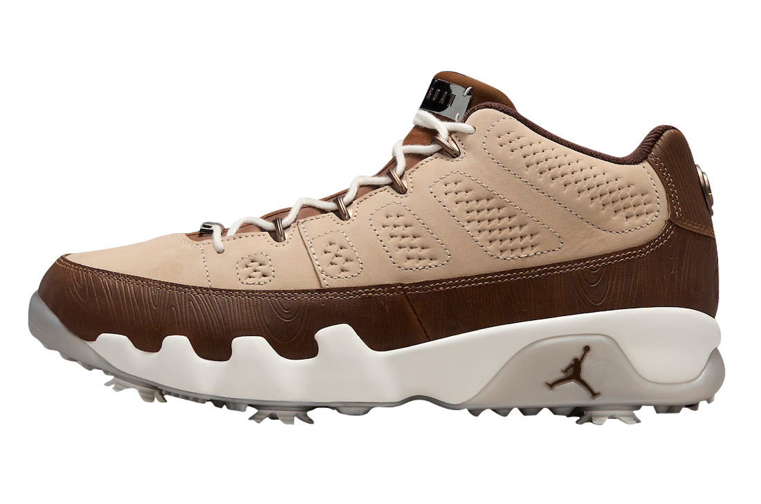 Happy Life Wood x Air Jordan 9 Low Golf