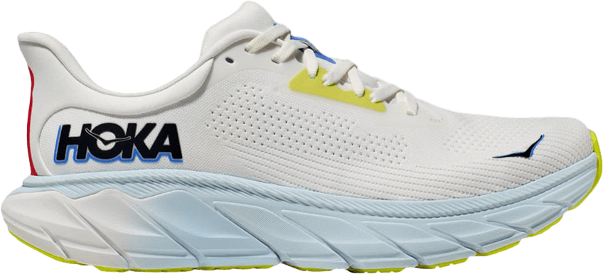 Hoka Arahi 7 Blanc De Blanc Virtual Blue