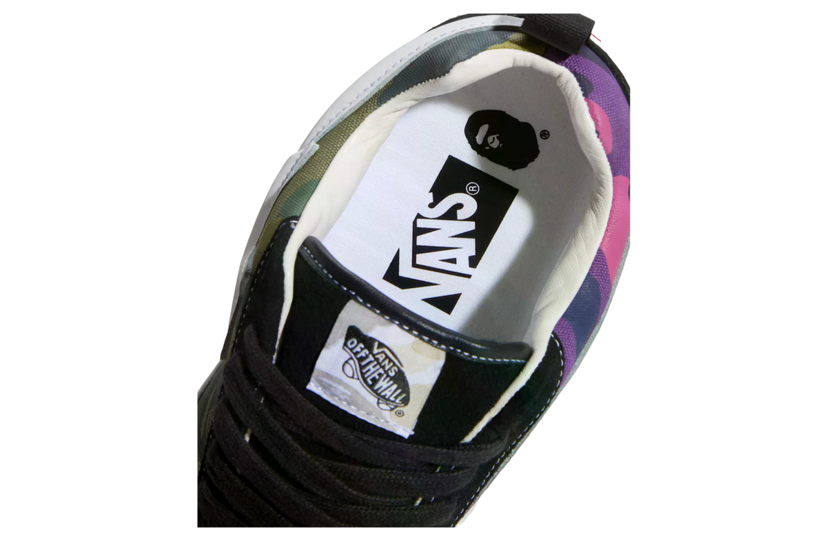 A Bathing Ape x Vans Knu Skool Black / Pink - Image 7