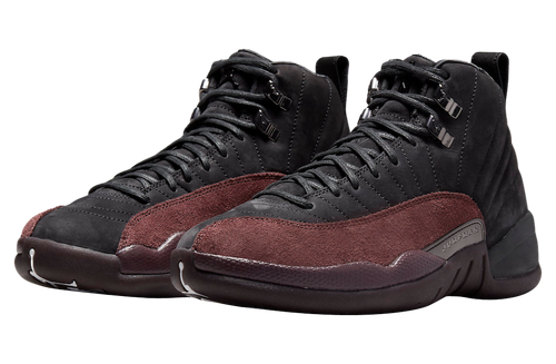 A Ma Maniére x Air Jordan 12 WMNS Black Burgundy Crush - Image 2
