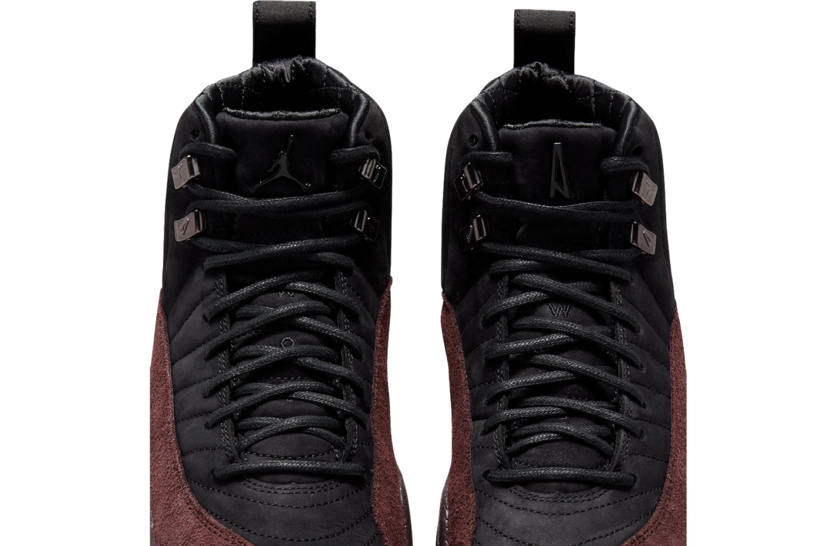 A Ma Maniére x Air Jordan 12 WMNS Black Burgundy Crush - Image 9