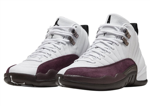 A Ma Maniére x Air Jordan 12 WMNS White Burgundy Crush - Image 2