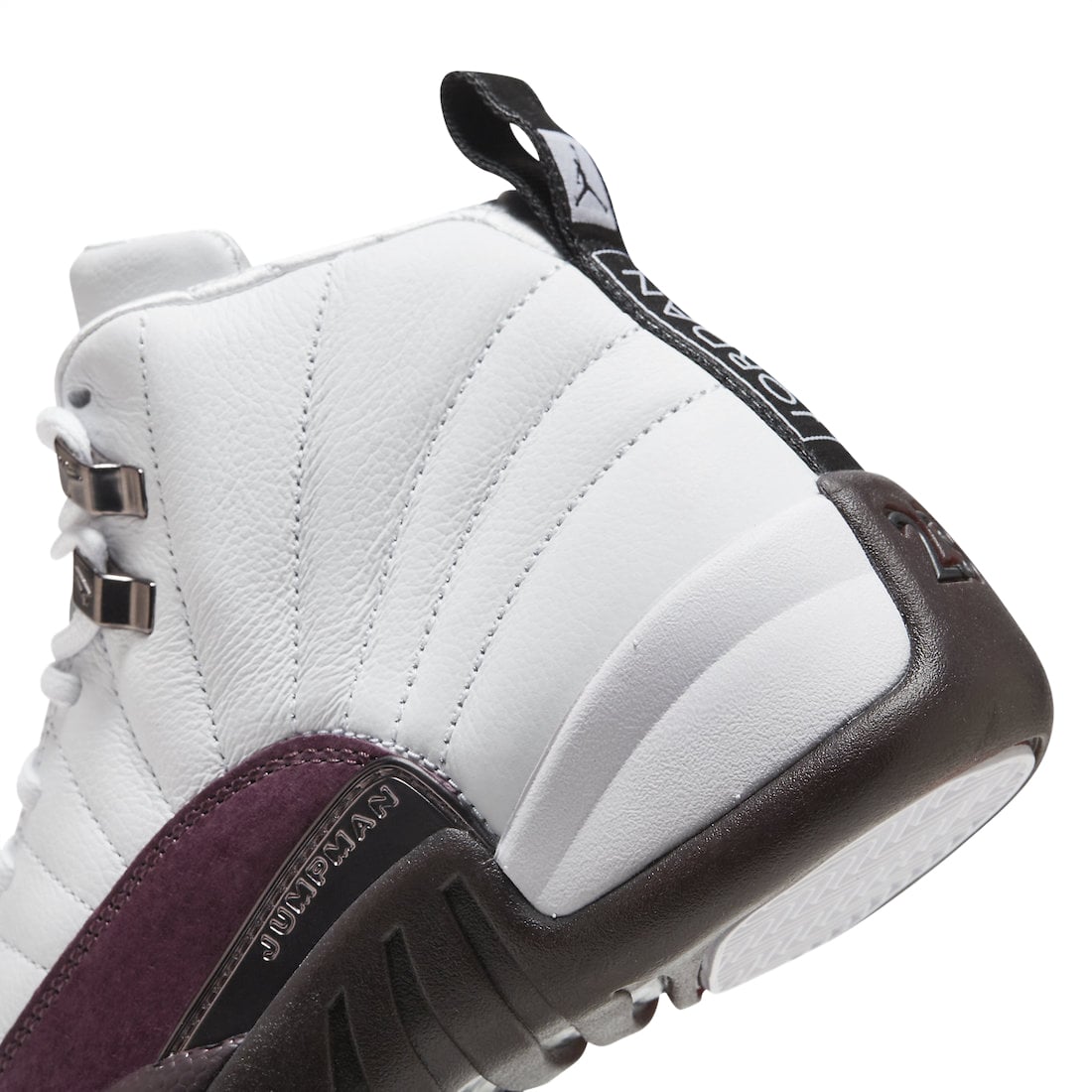 A Ma Maniére x Air Jordan 12 WMNS White Burgundy Crush - Image 10