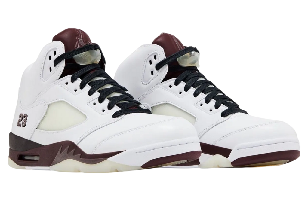A Ma Maniere x Air Jordan 5 Burgundy Crush - Image 2