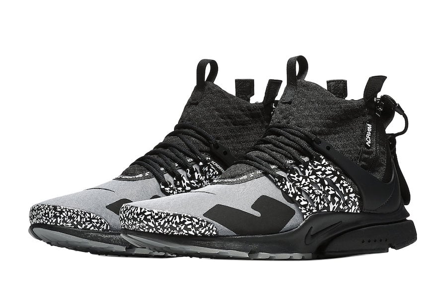 Acronym x Nike Air Presto Mid Cool Grey - Image 2