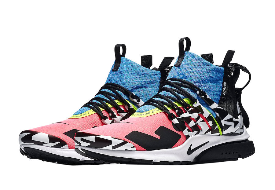 Acronym x Nike Air Presto Mid Cotton Candy - Image 2