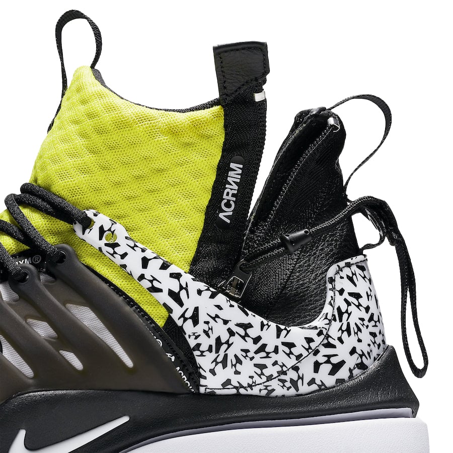 Acronym x Nike Air Presto Mid Dynamic Yellow - Image 7