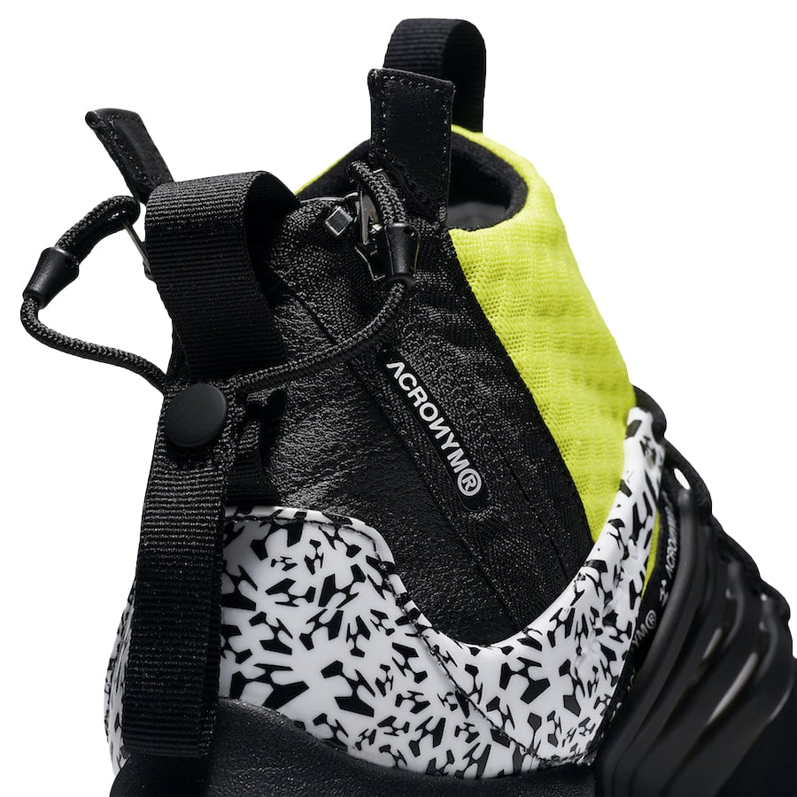 Acronym x Nike Air Presto Mid Dynamic Yellow - Image 8