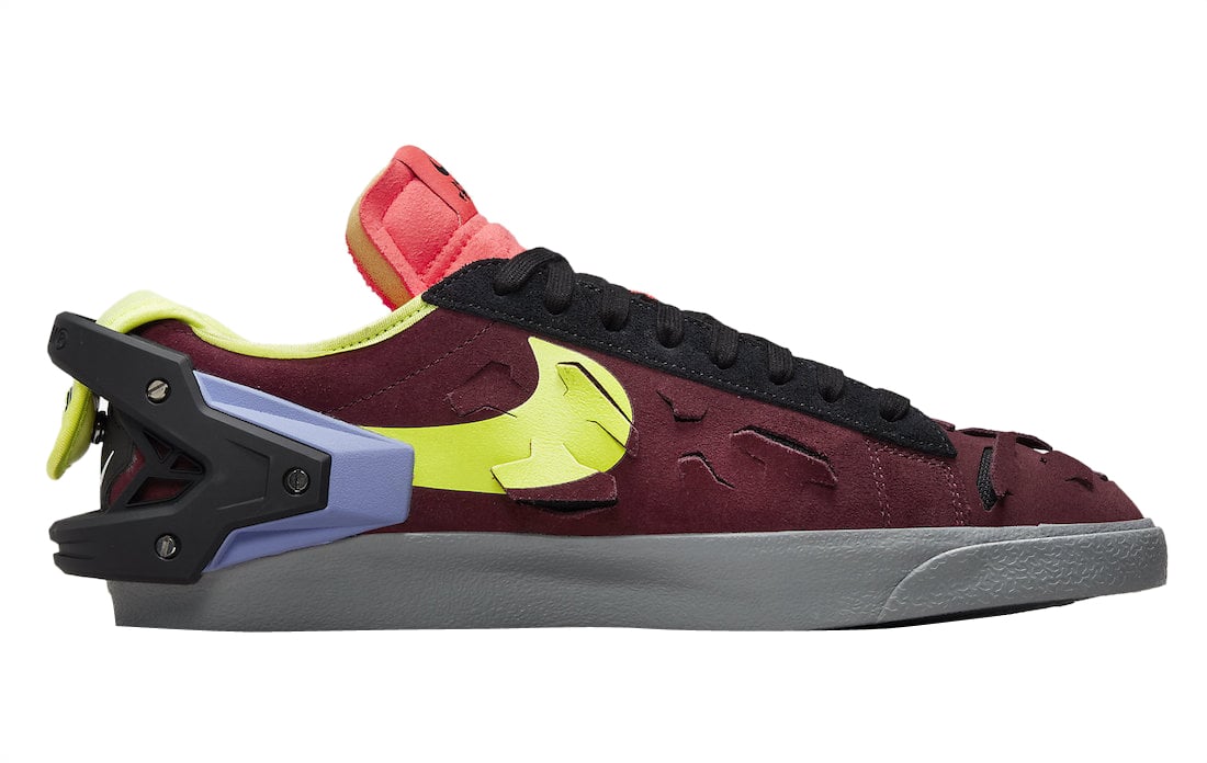ACRONYM x Nike Blazer Low Night Maroon - Image 3