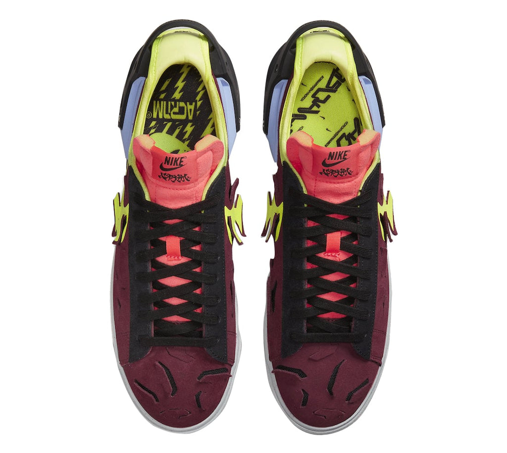 ACRONYM x Nike Blazer Low Night Maroon - Image 4