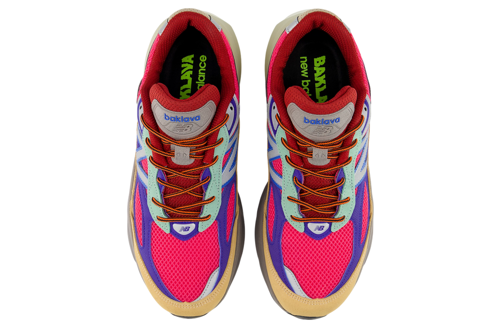 Action Bronson x New Balance 990v6 Hi / Pink - Image 3