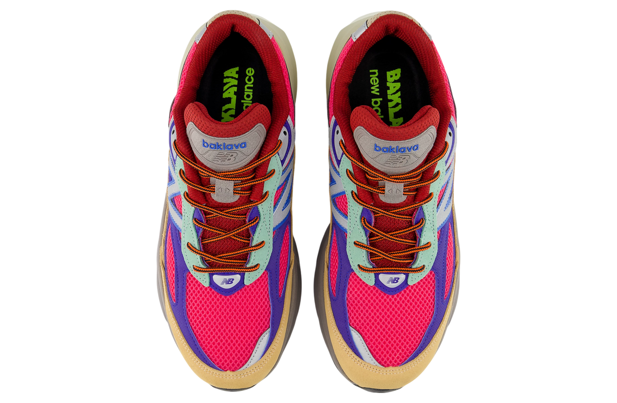 Action Bronson x New Balance 990v6 Hi / Pink - Image 3