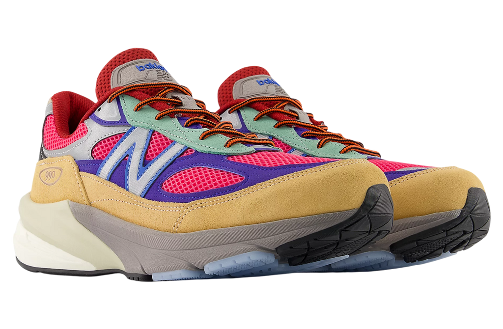 Action Bronson x New Balance 990v6 Hi / Pink - Image 4