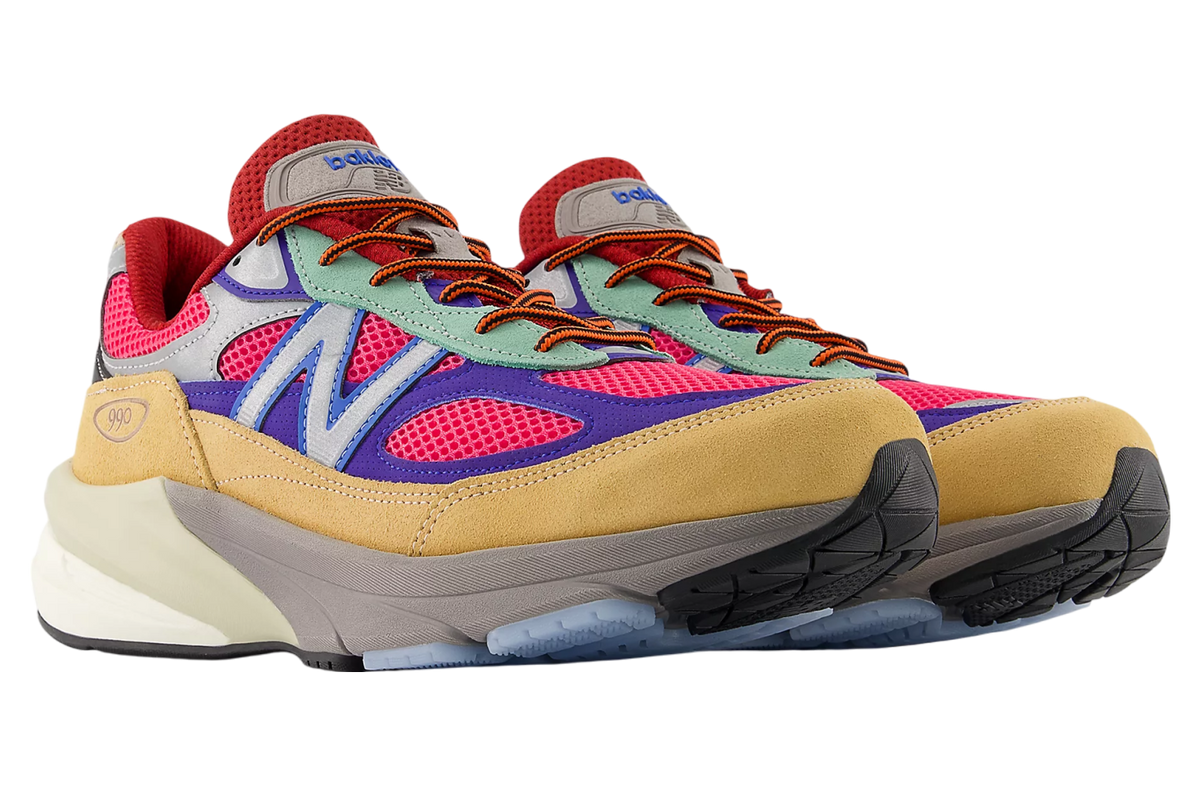Action Bronson x New Balance 990v6 Hi / Pink - Image 4