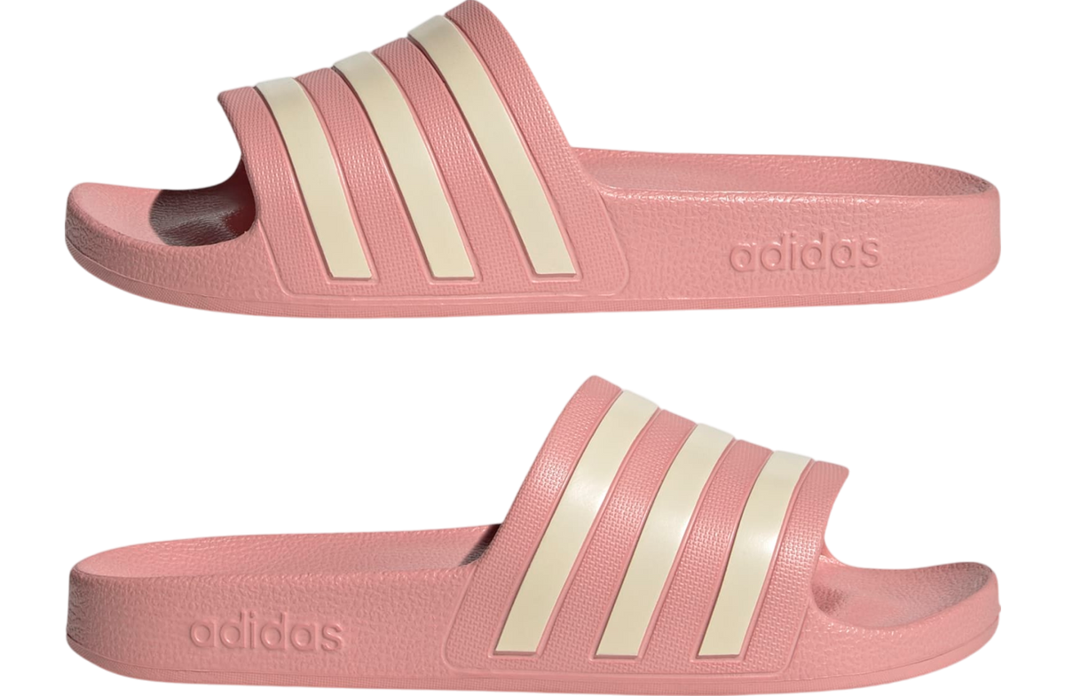 Adidas Adilette Aqua Wonder Mauve / Wonder White - Image 7