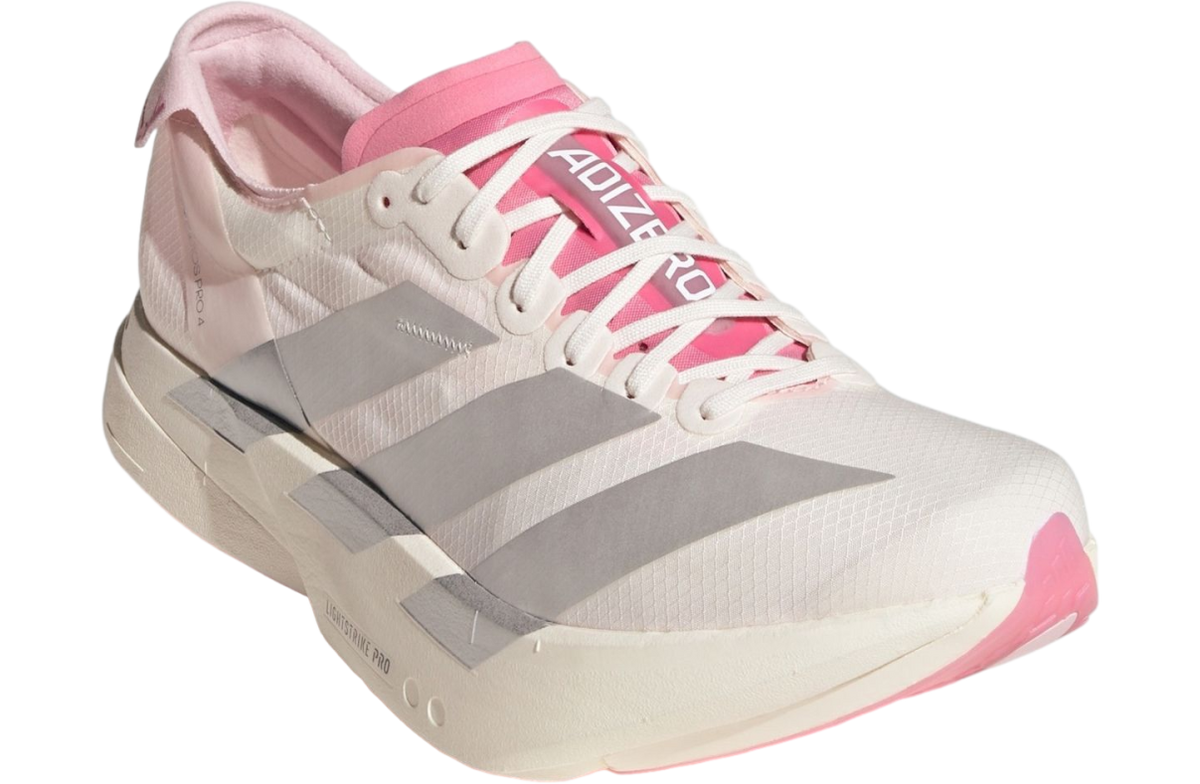 Adidas Adizero Adios Crew White / Silver Metallic - Image 3
