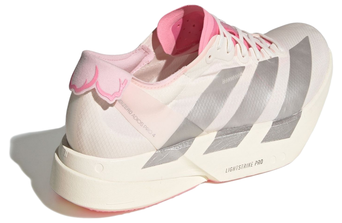 Adidas Adizero Adios Crew White / Silver Metallic - Image 4