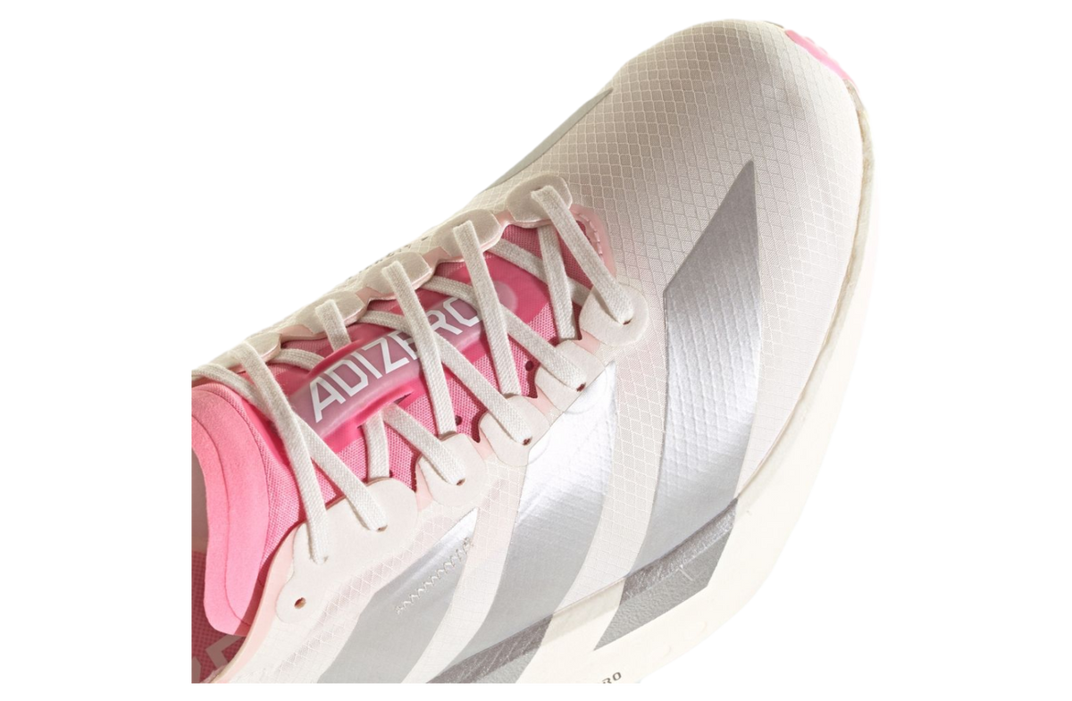 Adidas Adizero Adios Crew White / Silver Metallic - Image 5