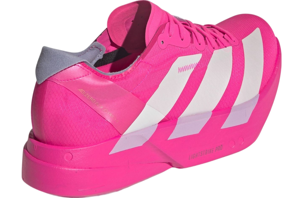Adidas Adizero Adios Pro 4 Shock Pink / Zero Metallic - Image 3