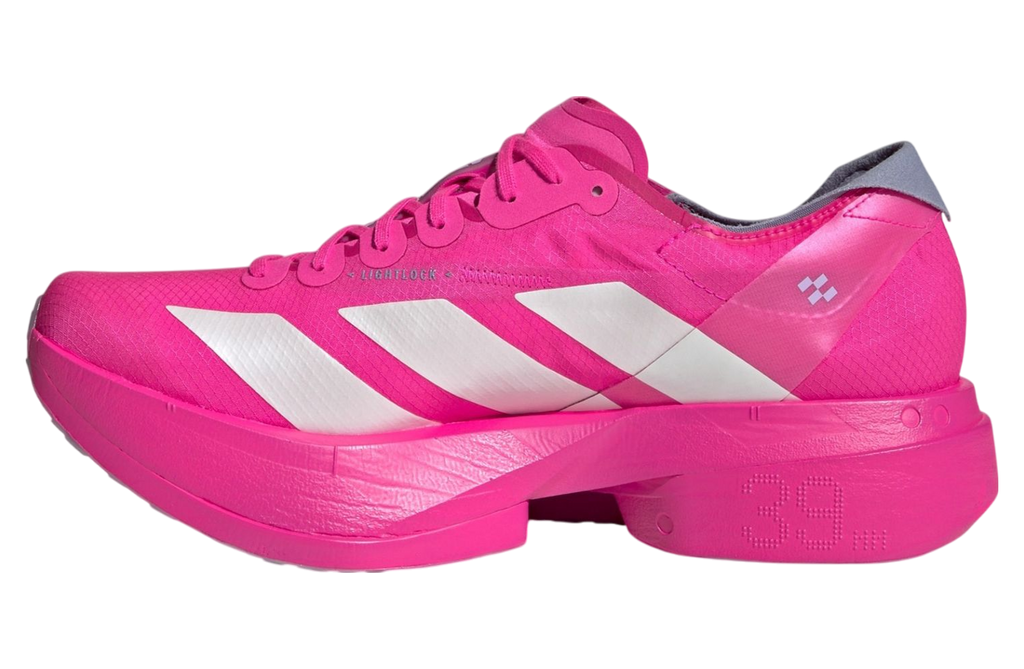 Adidas Adizero Adios Pro 4 Shock Pink / Zero Metallic - Image 4
