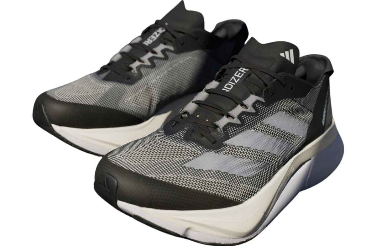 Adidas Adizero Boston 12 Core Black / Cloud White - Image 7