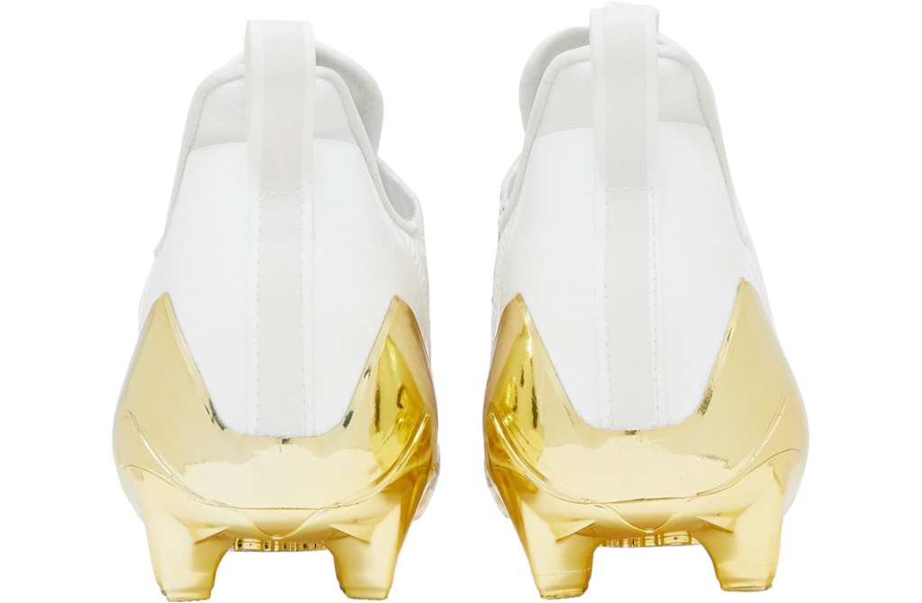 Adidas Adizero Cleats White Gold Metallic - Image 4