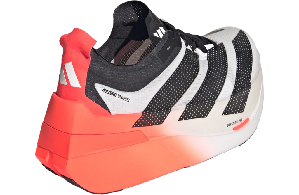 Adidas Adizero Dropset Elite Cloud White / Solar Red - Image 5