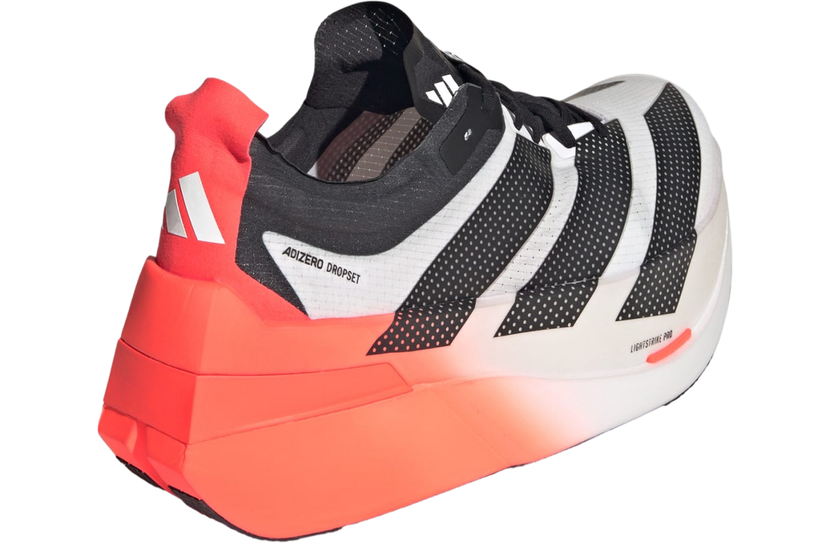 Adidas Adizero Dropset Elite Cloud White / Solar Red - Image 5