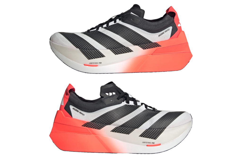 Adidas Adizero Dropset Elite Cloud White / Solar Red - Image 7
