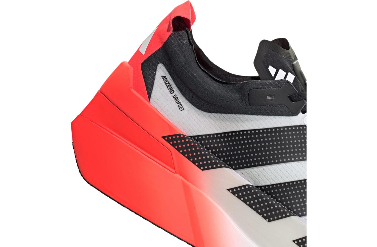 Adidas Adizero Dropset Elite Cloud White / Solar Red - Image 8