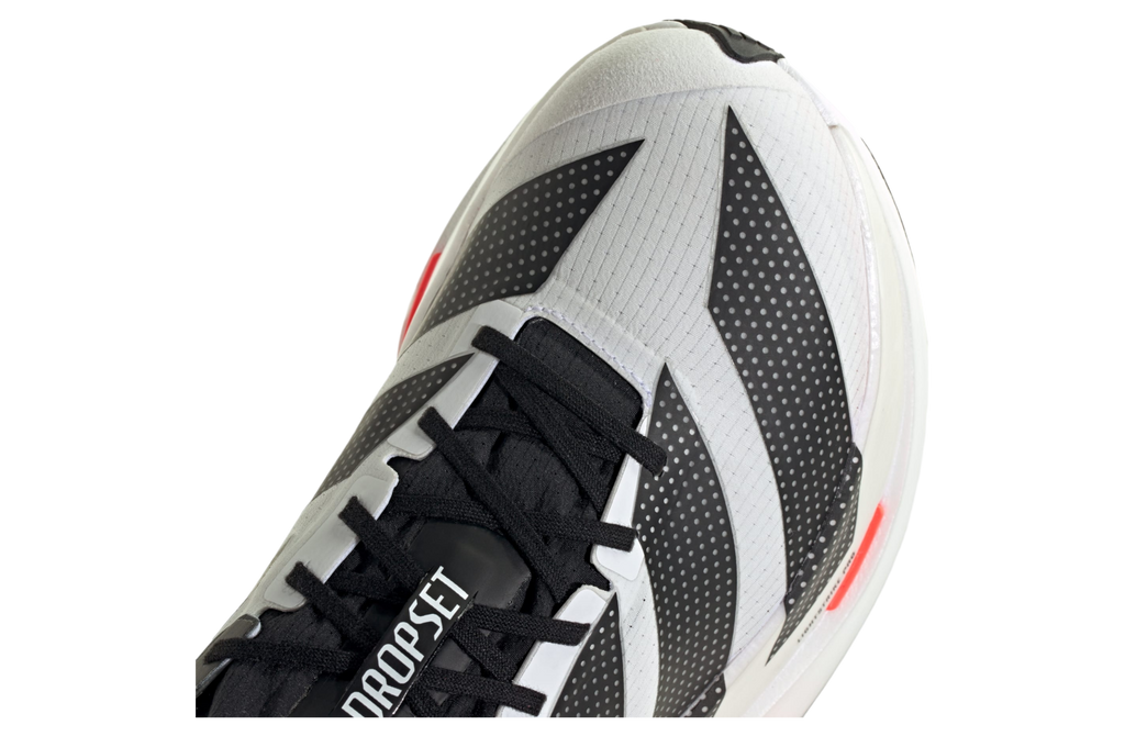 Adidas Adizero Dropset Elite Cloud White / Solar Red - Image 9