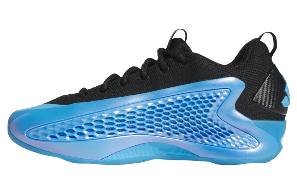 Adidas Anthony Edwards 1 Low Blue Burst / Core Black - Image 6