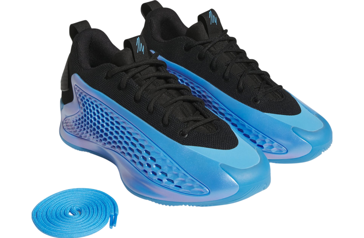 Adidas Anthony Edwards 1 Low Blue Burst / Core Black - Image 8