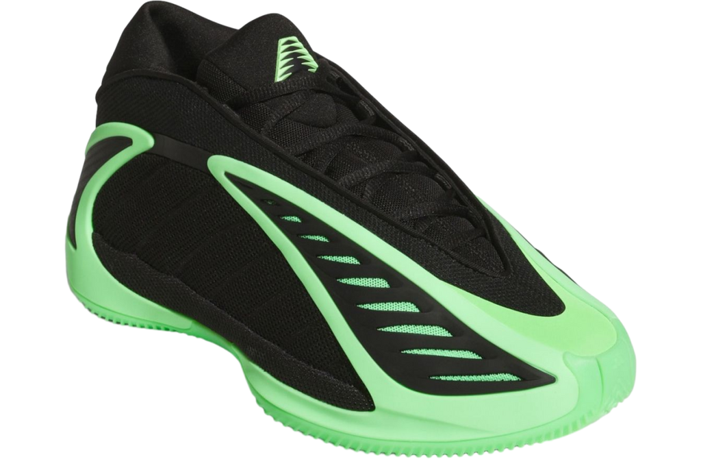 Adidas Anthony Edwards 2 Core Black / Lime Burst - Image 2