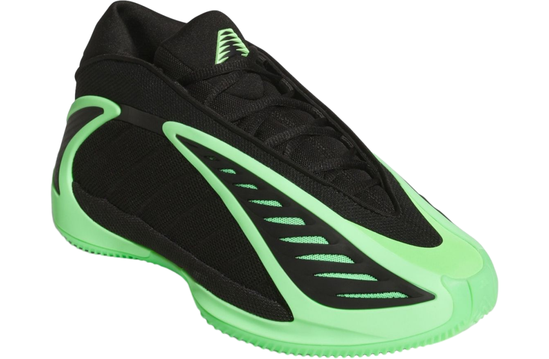 Adidas Anthony Edwards 2 Core Black / Lime Burst - Image 2