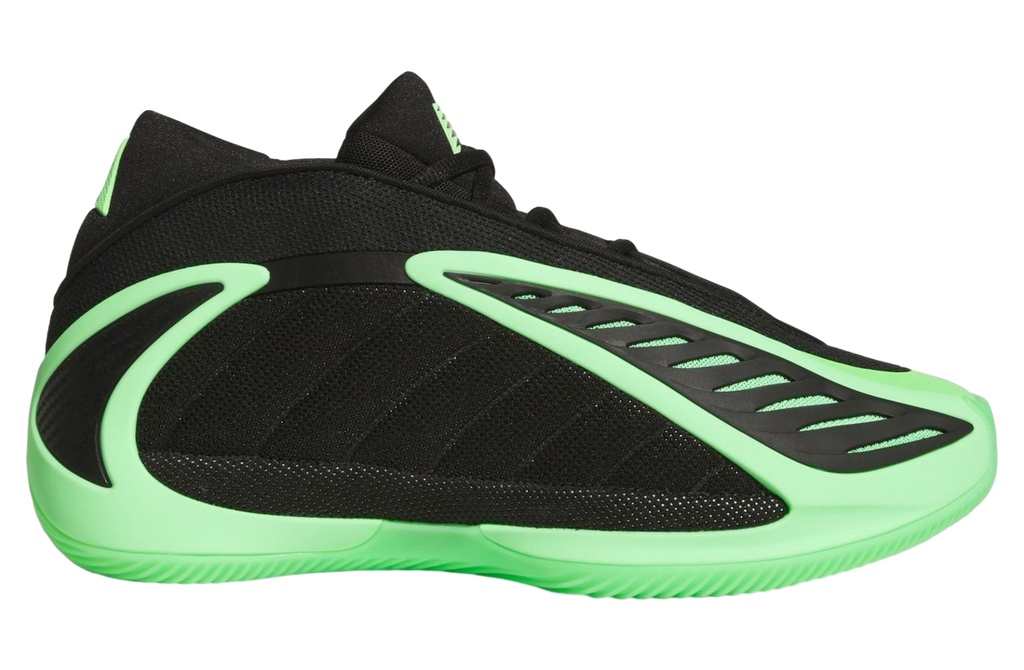 Adidas Anthony Edwards 2 Core Black / Lime Burst - Image 4