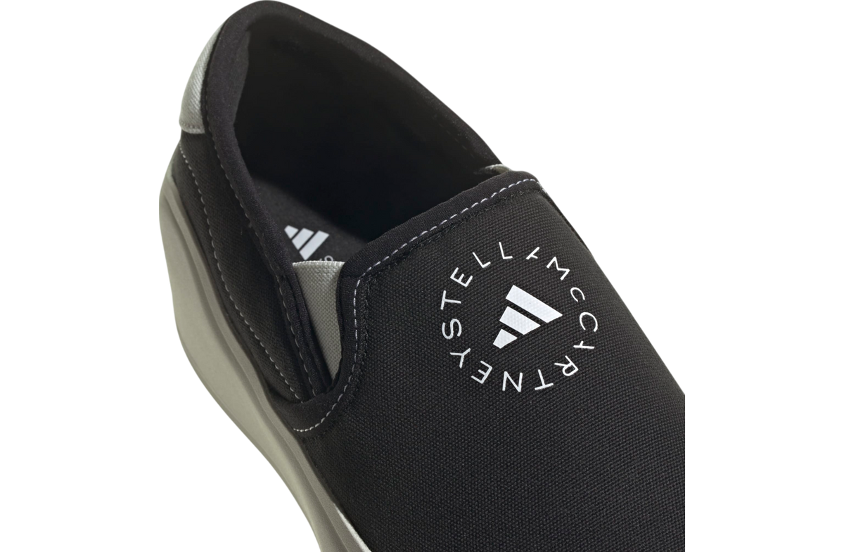 Adidas by Stella Mccartney Court Slip-On Core Black / Off White - Image 8
