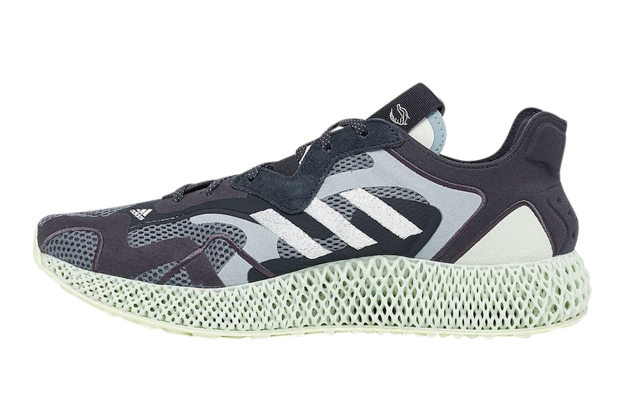 adidas Consortium Runner 4D V2 Grey - Image 2
