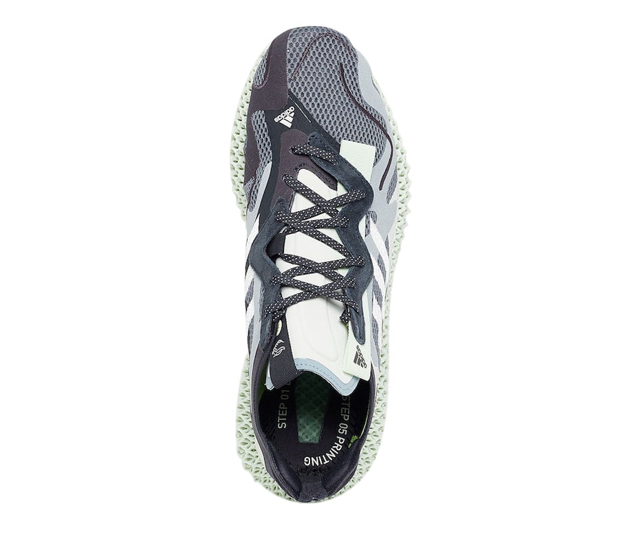 adidas Consortium Runner 4D V2 Grey - Image 3