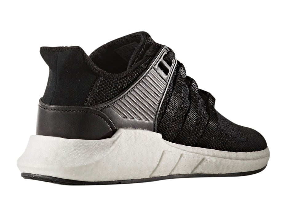 adidas EQT Support 93/17 Milled Leather Black - Image 2