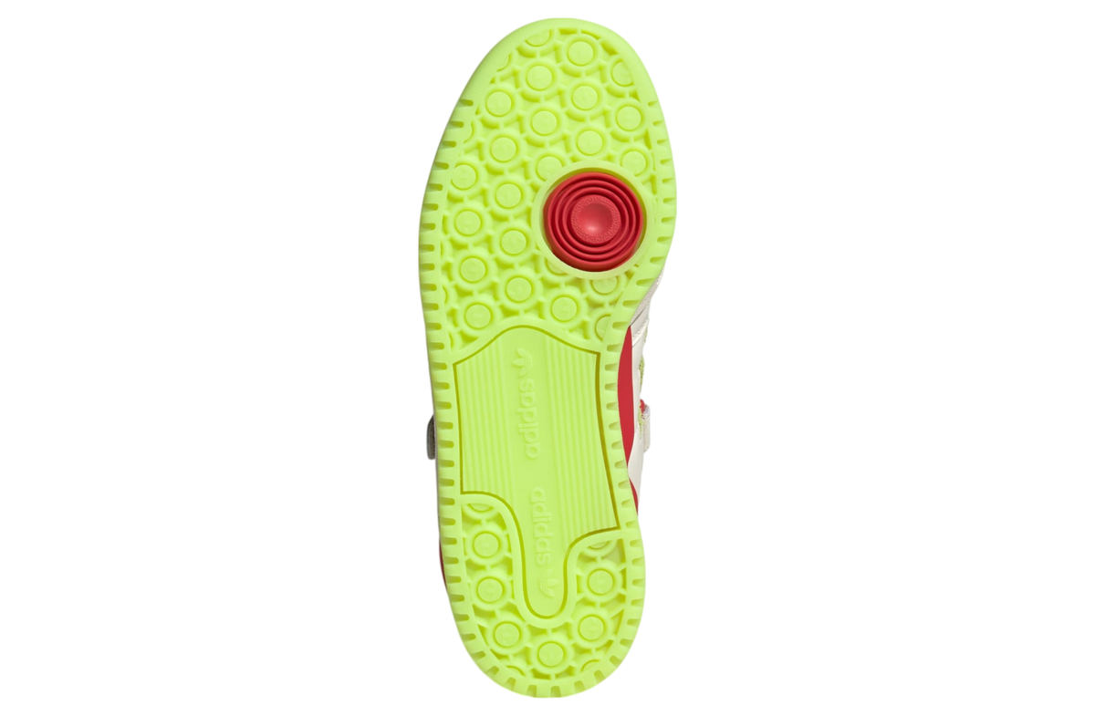 Adidas Forum Low x The Grinch Cream White / Collegiate Red - Image 3