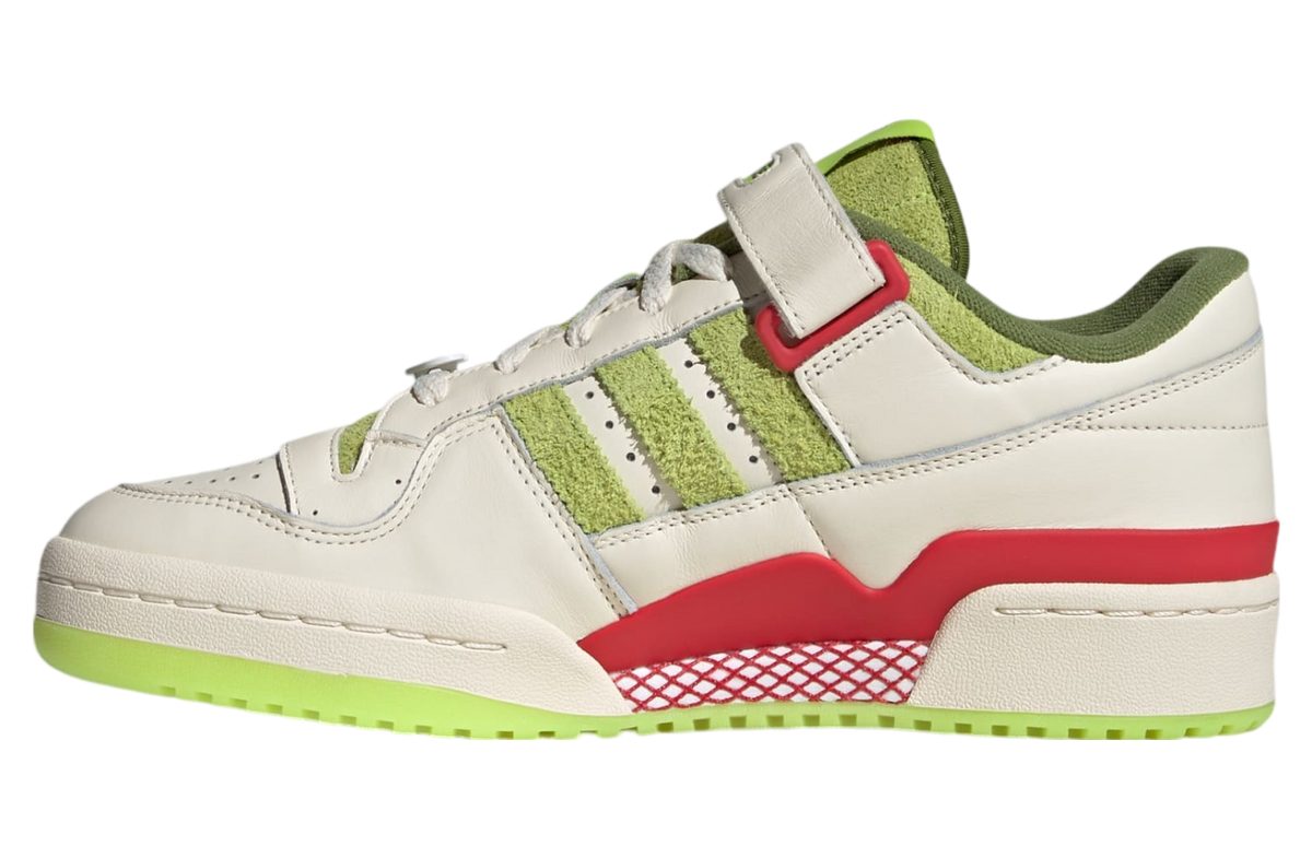 Adidas Forum Low x The Grinch Cream White / Collegiate Red - Image 6