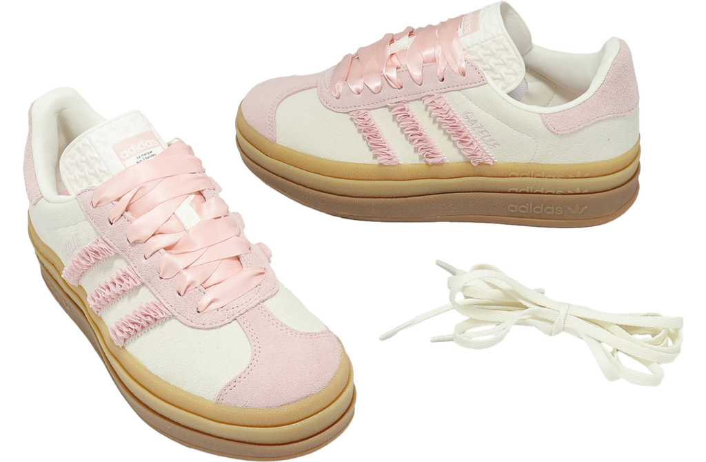 Adidas Gazelle Bold W WMNS Ivory / Sandy Pink - Image 5