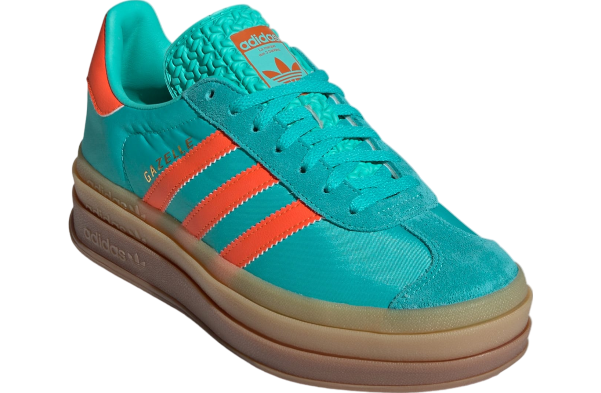 Adidas Gazelle Bold WMNS Mint Rush / Impact Orange - Image 4