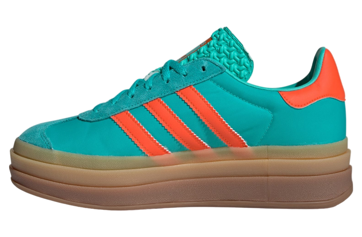 Adidas Gazelle Bold WMNS Mint Rush / Impact Orange - Image 6