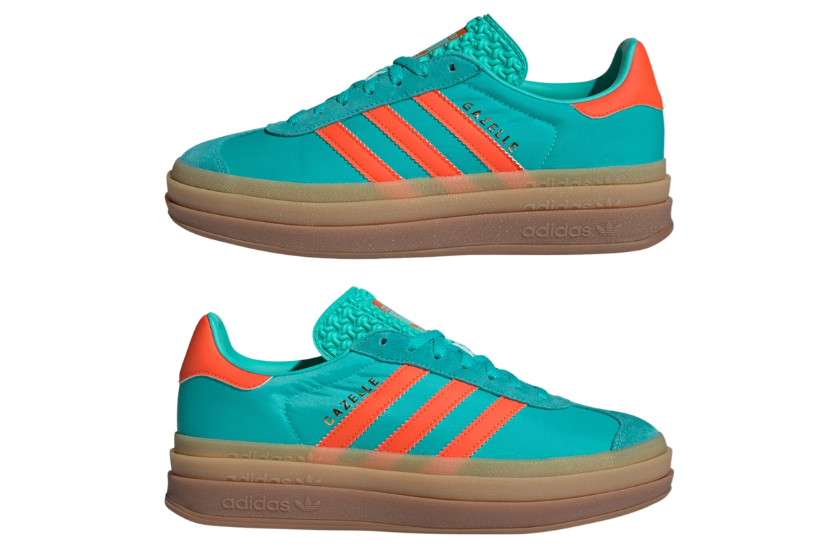 Adidas Gazelle Bold WMNS Mint Rush / Impact Orange - Image 7