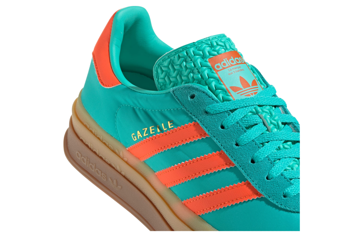 Adidas Gazelle Bold WMNS Mint Rush / Impact Orange - Image 9