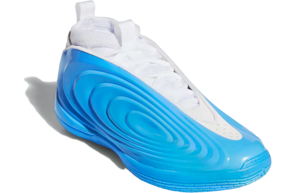 Adidas Harden Vol. 10 Lucid Aquamarine / Cloud White - Image 4
